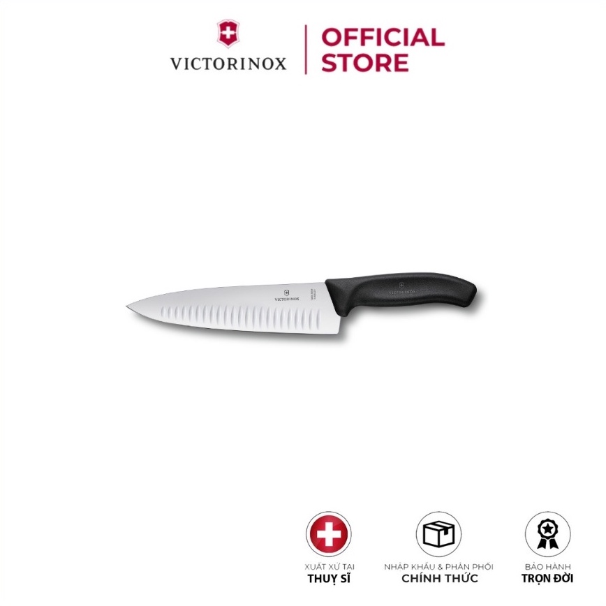 Dao bếp Victorinox Swiss Classic Carving Knife, fluted edge 6.8083.20B