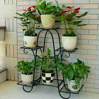 Kệ để cây cảnh bằng sắt 6 tầng