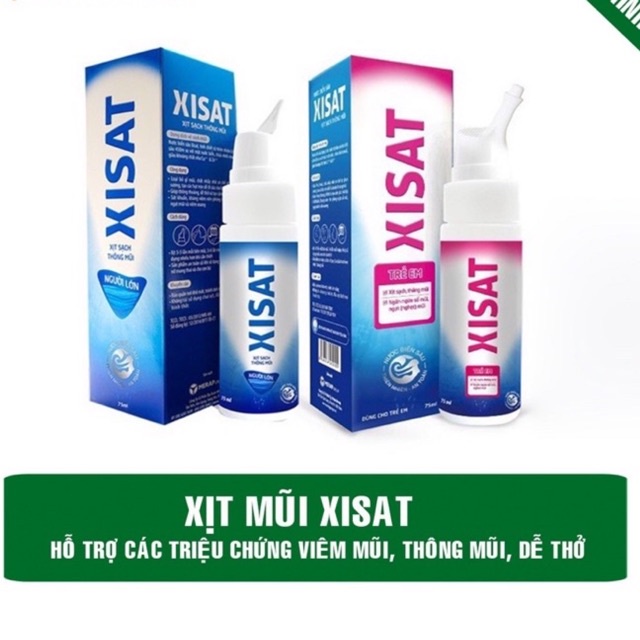 Xịt muối biển sisat