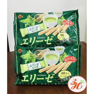 BÁNH QUE GIÒN NHÂN KEM MATCHA BOURBON - Nhật Bản
