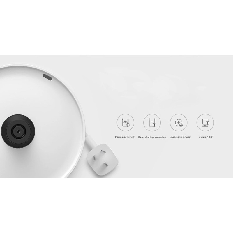 Ấm Đun Nước Siêu Tốc Xiaomi 1A - Hàng Chính Hãng - Bảo Hành 6 Tháng