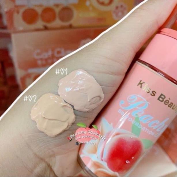 Kem Nền Che Khuyết Điểm Kiss Beauty Lá Đào G316