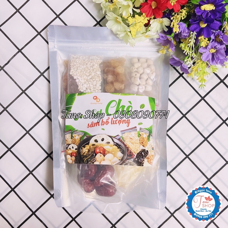 Set 9 vị nấu chè sâm bổ lượng - gói 400g