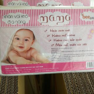 Freeship 99k TQ_Combo 5 gói khăn khô mama