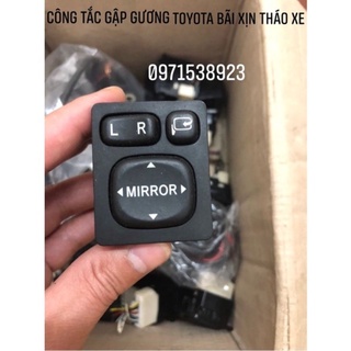 Công tắc chỉnh mặt có gập gương toyota innova bãi xịn tháo xe
