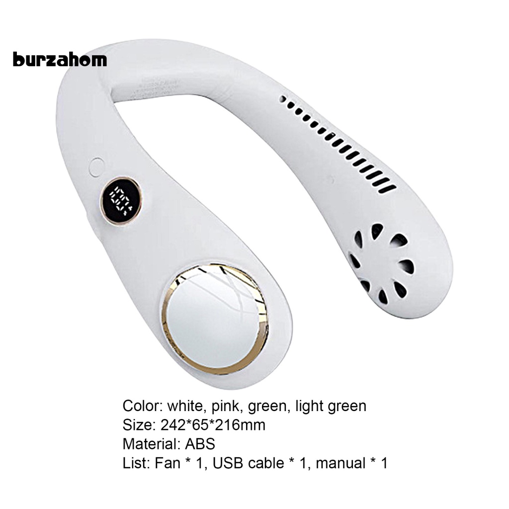 Quạt USB Không Cánh Xoay 360 Độ Siêu Nhẹ Tiện Dụng Cắm Trại