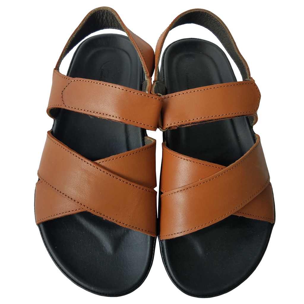 Giày Sandal Nam Da Bò Thật BIGBEN Cao Cấp SD119
