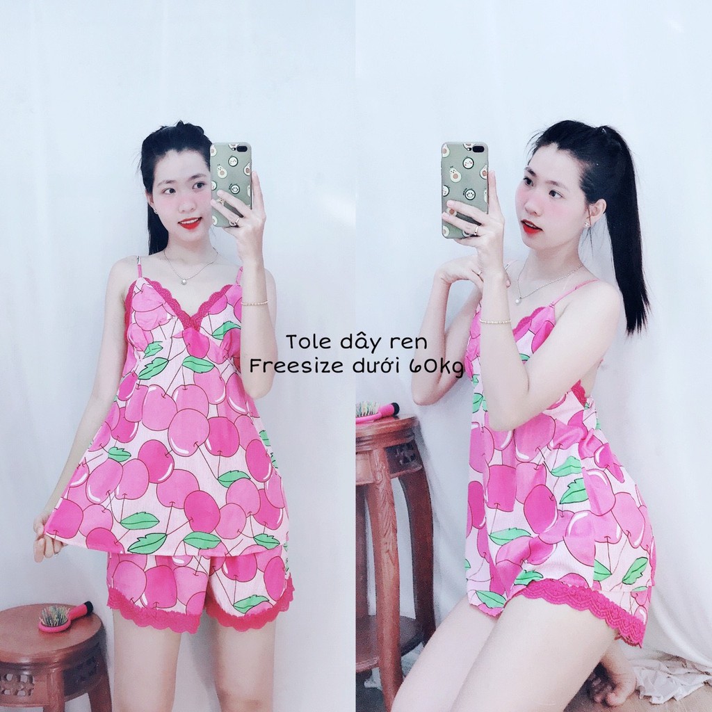 Đồ bộ dây mặc nhà toel lanh rộng dành cho nam nữ Freesize | BigBuy360 - bigbuy360.vn