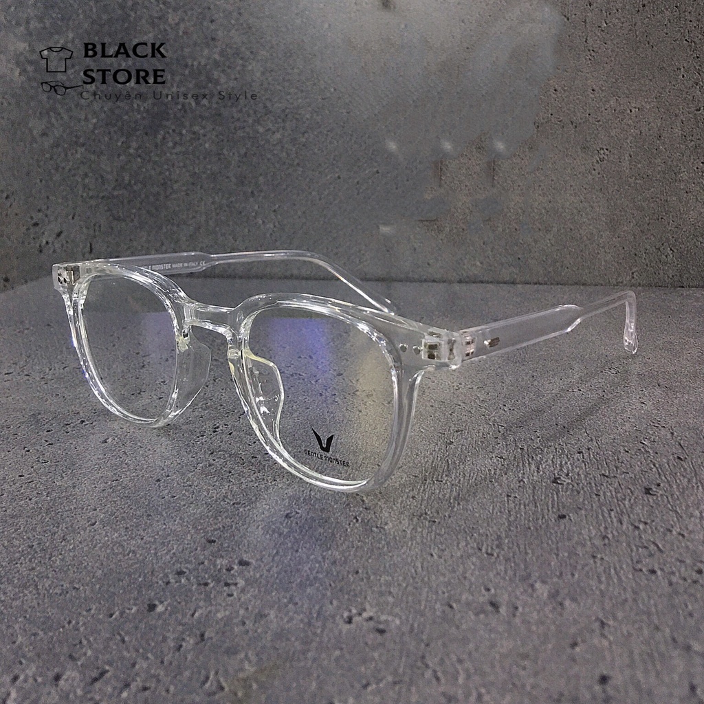 Gọng Kính Gen.tle 3 Màu Hot Trend Nhựa Cứng Cao Cấp Unisex