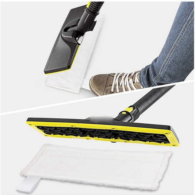 Set 5 Tấm Vải Vi Sợi Bọc Máy Hút Bụi Karcher EasyFix SC2 SC3 SC4 SC5