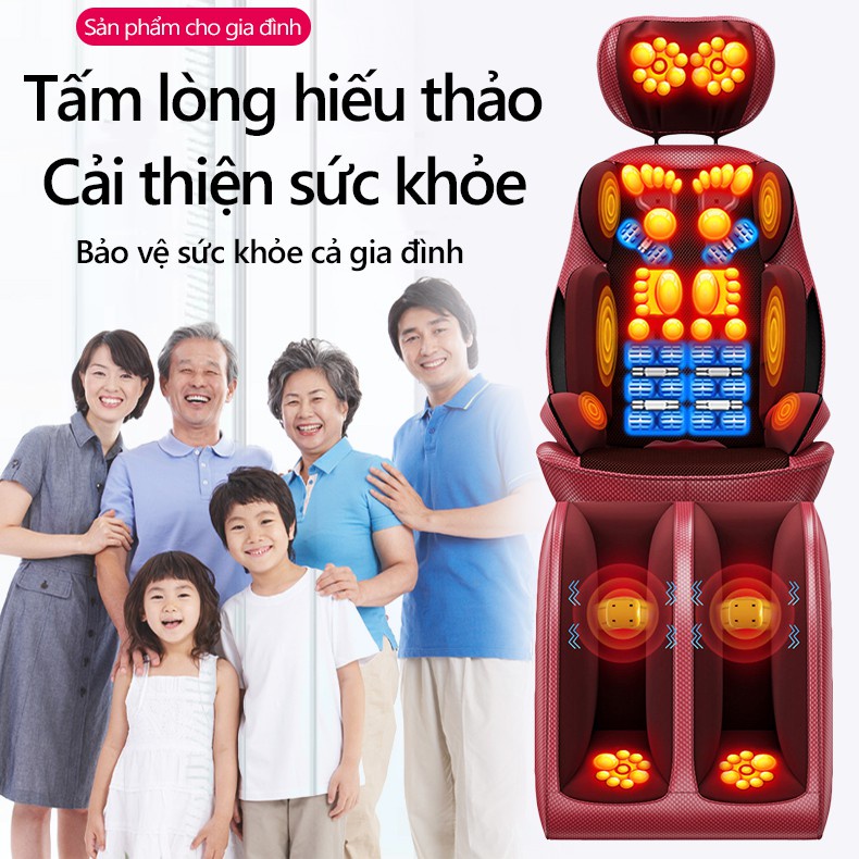 Ghế Massage TOÀN THÂN RULAX HỒNG NGOẠI Trị Liệu, Giảm Đau Nhức Xương Khớp Phiên Bản 2022