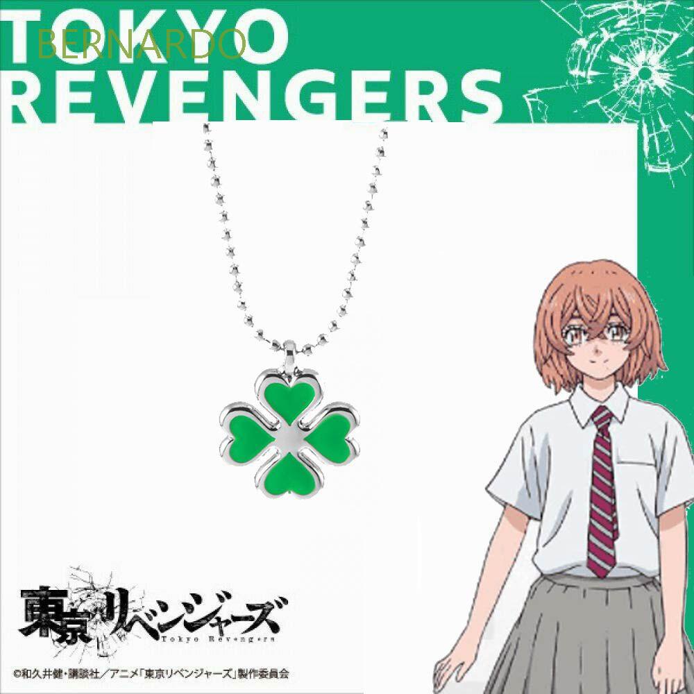 Vòng cổ hợp kim kẽm mặt hình nhân vật hoạt hình Tachibana Hinata trong Tokyo Revenger