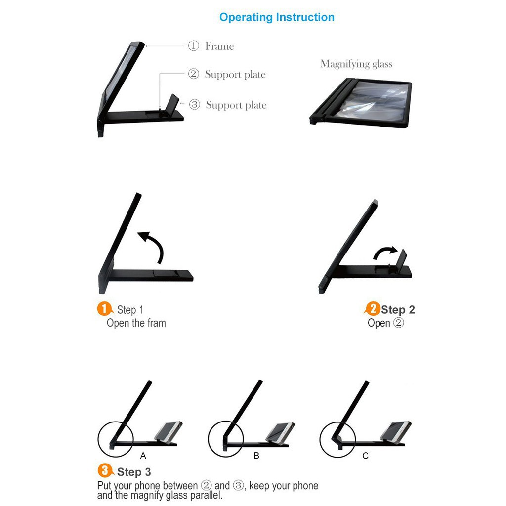 Kính phóng to màn hình điện thoại lên 3-5 lần giá sập kh1 | BigBuy360 - bigbuy360.vn