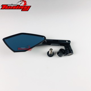 Kính trái chiếu hậu - Màu đen Black SaigonTuning