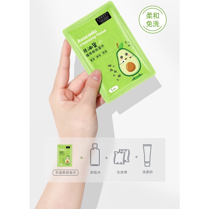 [Hàng mới về] Khăn tẩy trang cotton dùng một lần với tinh chất thực vật không chứa nước tiện dụng cho nữ 1 miếng | BigBuy360 - bigbuy360.vn