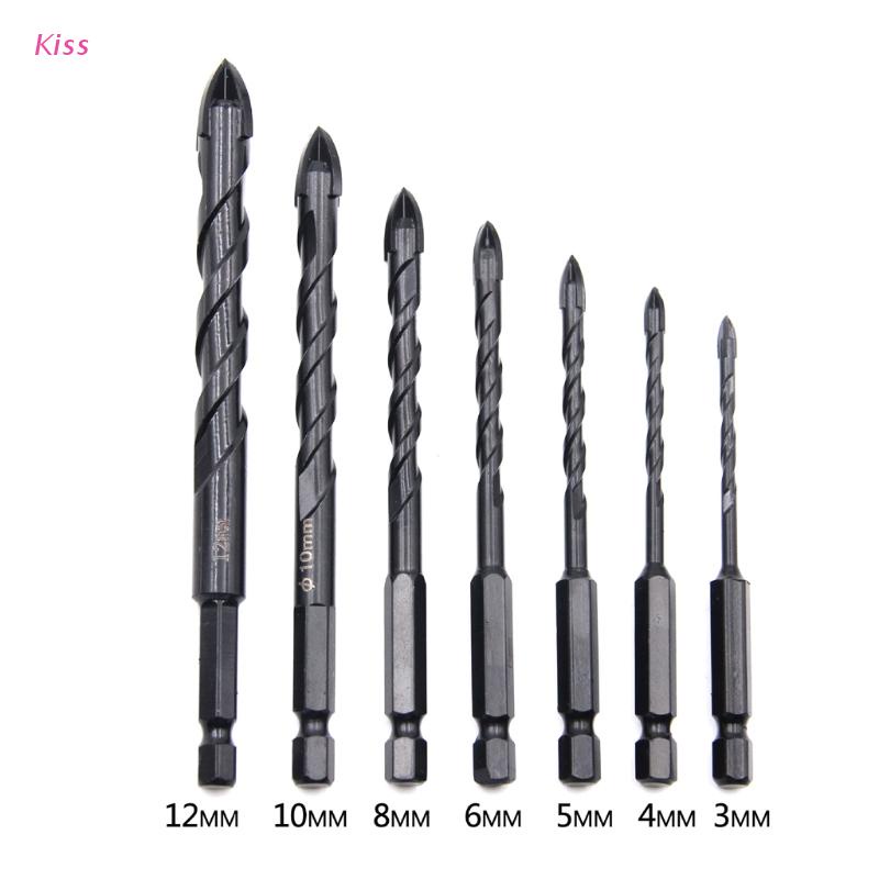 Mũi khoan lỗ hình chữ thập 3/4/5/6/8/10/12mm bằng hợp kim cứng