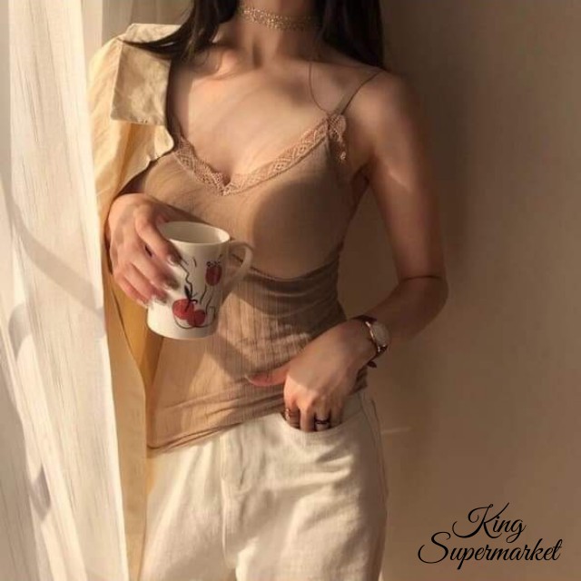 [HÀNG MỚI] ÁO LÓT REN DÁNG DÀI, ÁO HAI DÂY CÓ SẴN ĐỘN NGỰC ABR1926