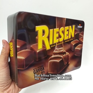 [Hỏa Tốc] Kẹo socola Riesen hộp sắt 315g