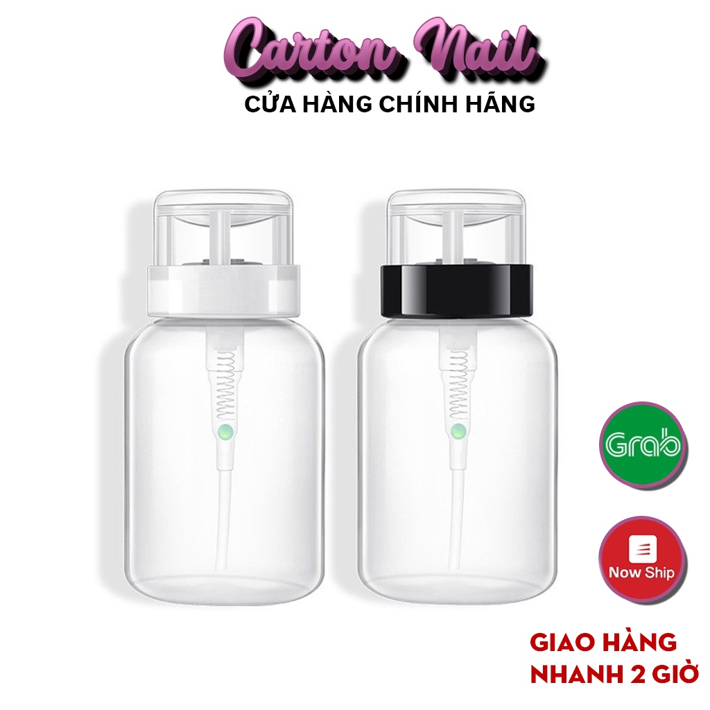 Lọ đựng cồn, chai đựng acetone 250ml