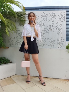 Áo Khoác Lửng Tay Phối Ren