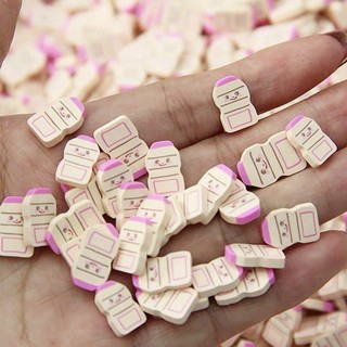 Cốm Fimo Hình Chai Sữa | Cốm làm slime, resin,...