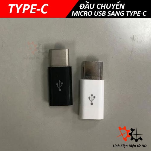 Đầu chuyển đổi chân sạc Micro Usb sang Type-c