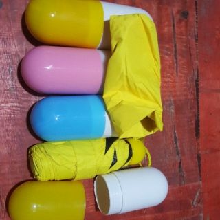 Ô dù đi mưa siêu gấp gọn hình thuốc cao cấp