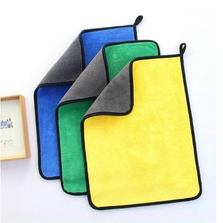 Khăn lau tay, khăn lau ô tô cao cấp 2 lớp siêu thấm hút Sumihome kính kích thước 30x40