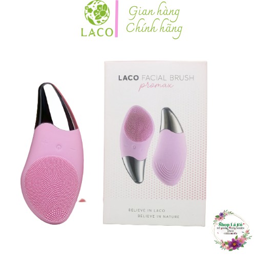 Máy rửa mặt LACO FACIAL BRUSH sạch sâu, massage nâng cơ êm dịu. Hàng Chính Hãng | BigBuy360 - bigbuy360.vn