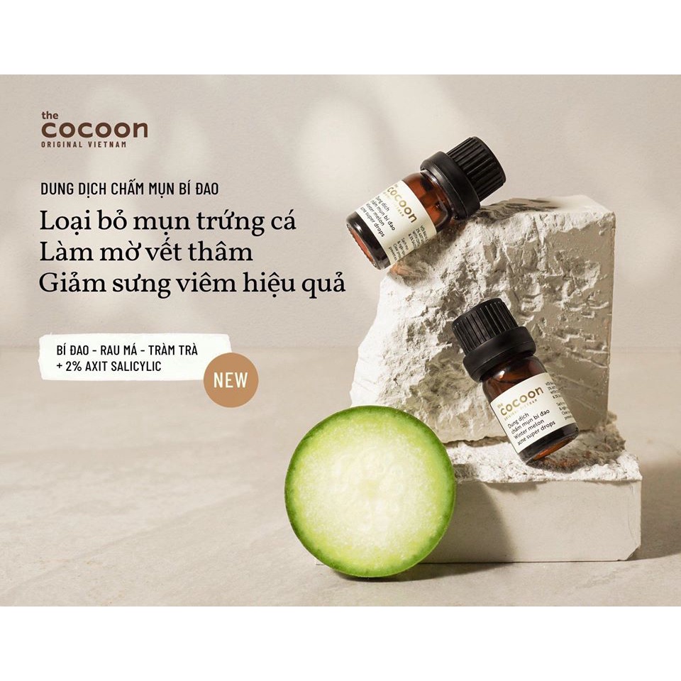 Dung dịch chấm mụn bí đao Cocoon 5 ml.