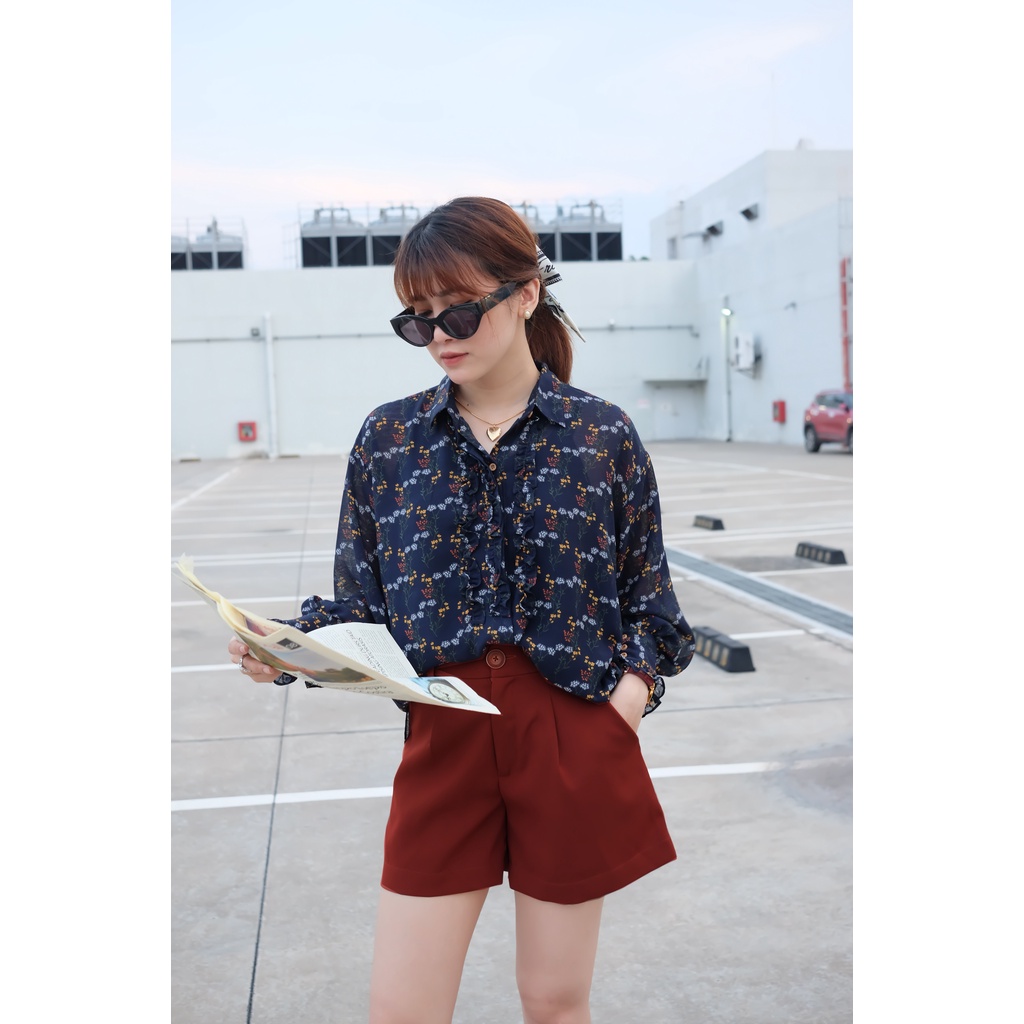 ÁO SƠ MI HOA NHÍ 🌼🌼🌼FORM RỘNG🌼🌼🌼 CHILI SHIRT