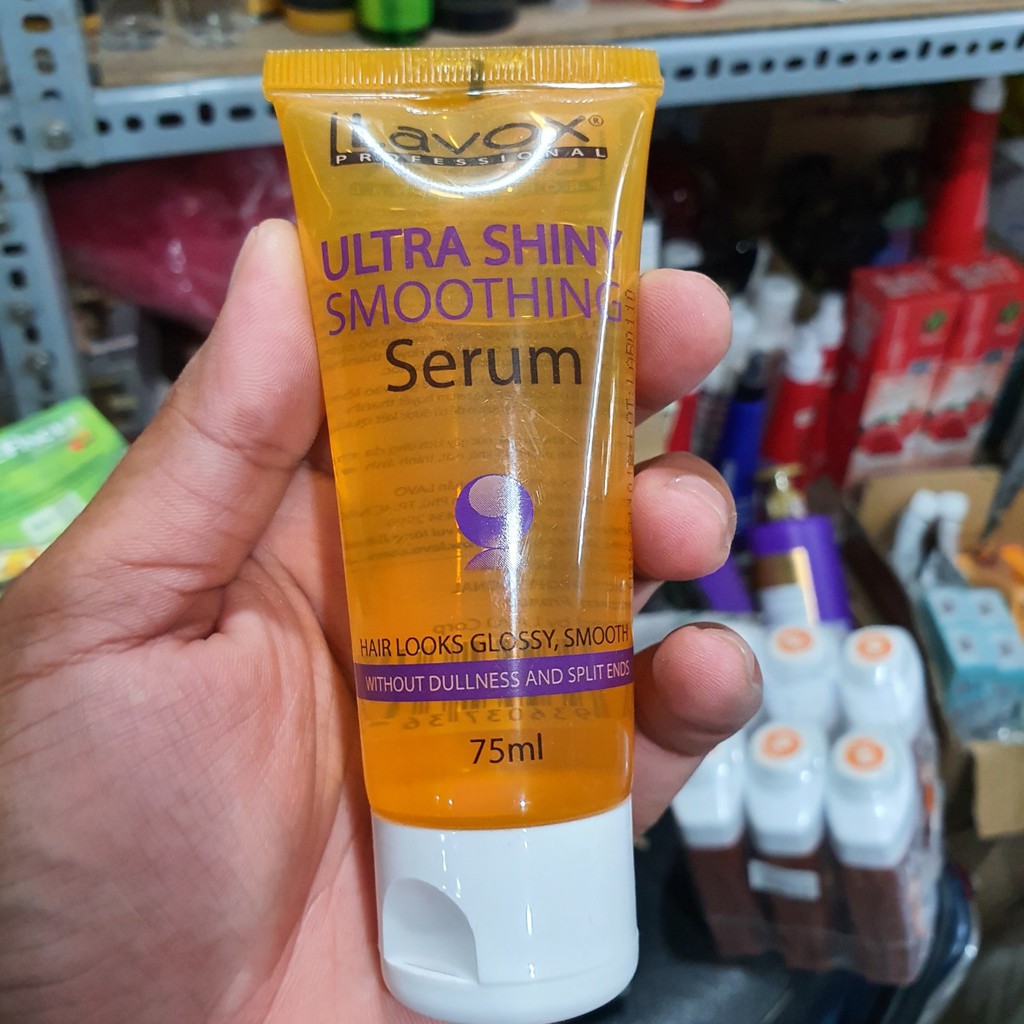 Serum tóc huyết thanh 90ml dưỡng bóng tóc Lavox serum Glossy Hair