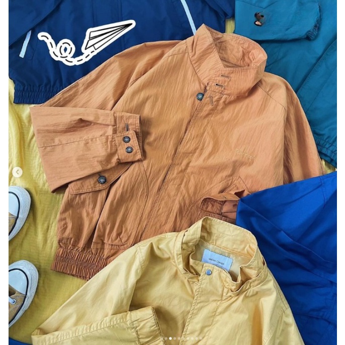 ÁO KHOÁC NAM UNISEX NAM NỮ 2hand CỔ ĐỨNG CHẤT LIỆU DÙ 2 LỚP ĐI MƯA CẢN GIÓ CHỐNG NẮNG TỐT HÓT TREND 2022 Mẫu 1