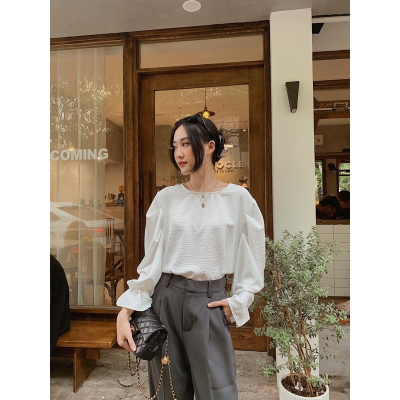 ÁO TIỂU THƯ TAY BỒNG HÀN QUỐC CỰC XINH SP2632