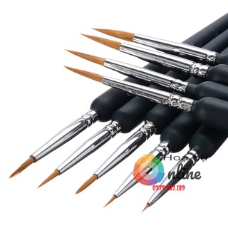 Cọ Vẽ Đầu Nhọn, Cọ Vẽ Đầu Tròn, Cọ Vẽ - Bán Lẻ