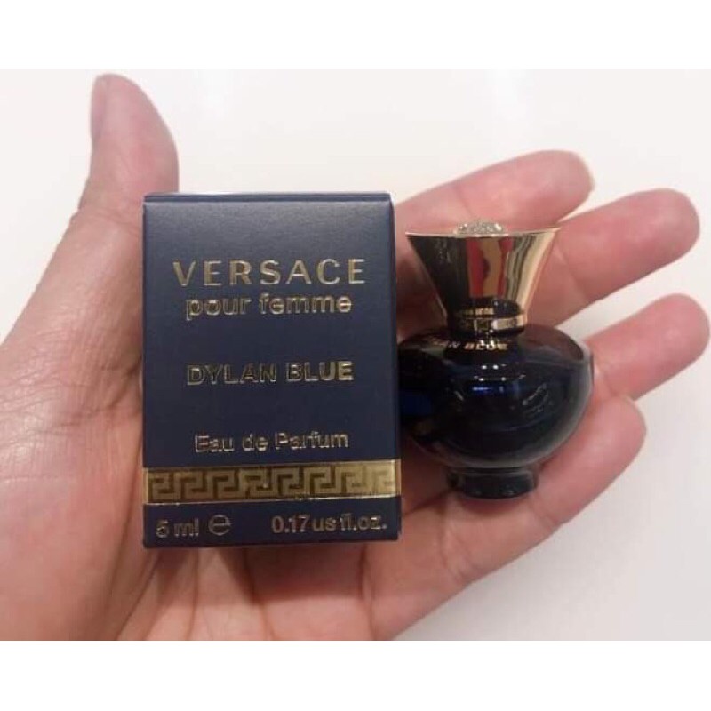 NƯỚC HOA MINI NỮ VERSACE DYLAN BLUE POUR FEMME EDP 5ML