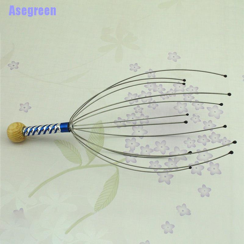 (Hàng Mới Về) Dụng Cụ Mát Xa Da Đầu Hình Bạch Tuộc