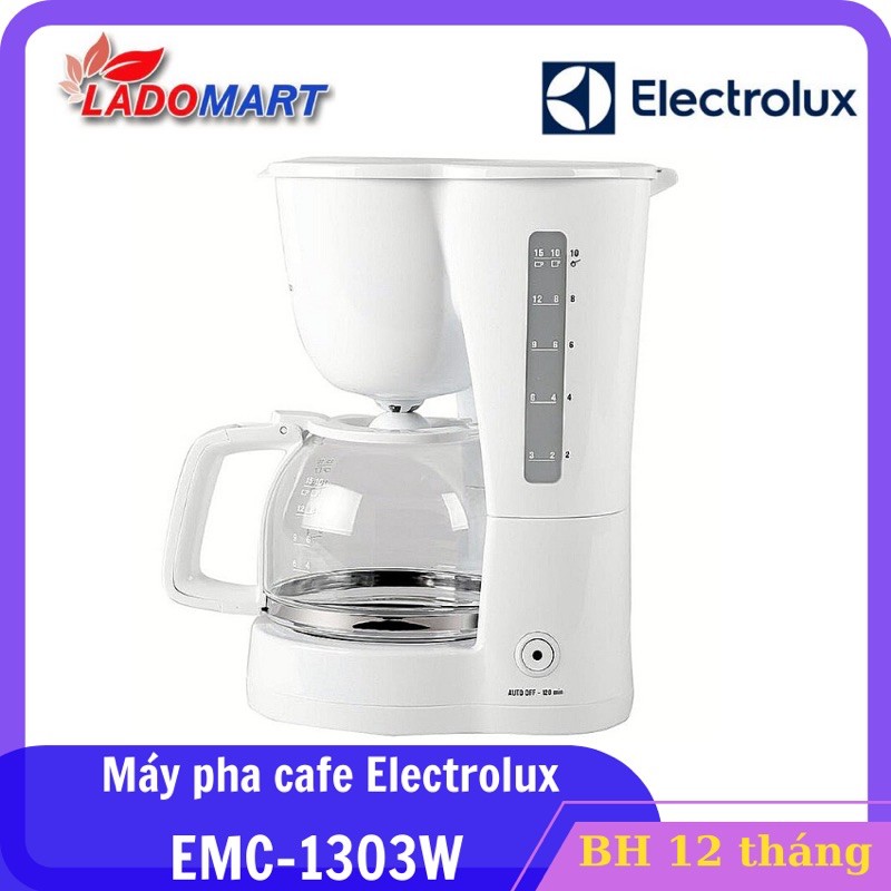 [CHÍNH HÃNG GIÁ SOCK] Máy pha cafe Electrolux EMC1303W màu trắng