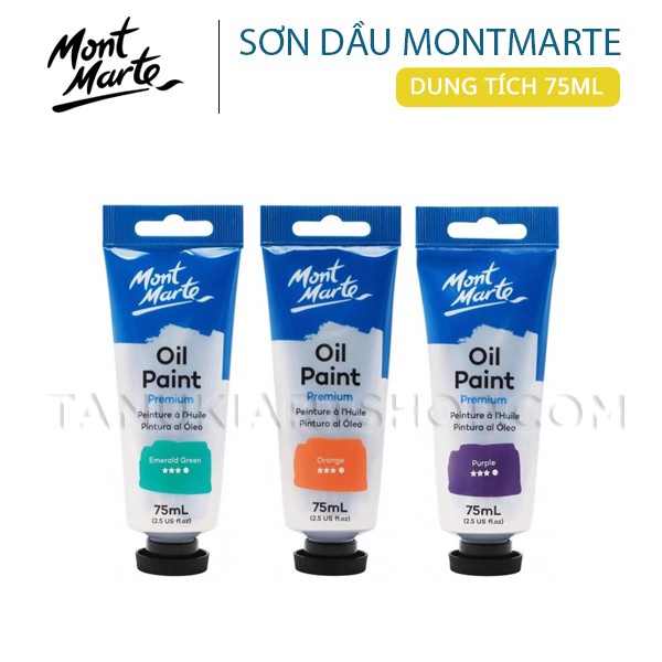 Màu sơn dầu Mont Marte 75ml tuýp lẻ