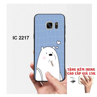 [Ốp điện thoại giá rẻ] ỐP SamSung S7 - SS S7 Edge in hình icon quả đào tiên