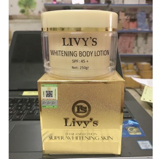 ( hàng chính hãng 100%) KEM BODY LIVY’s.
