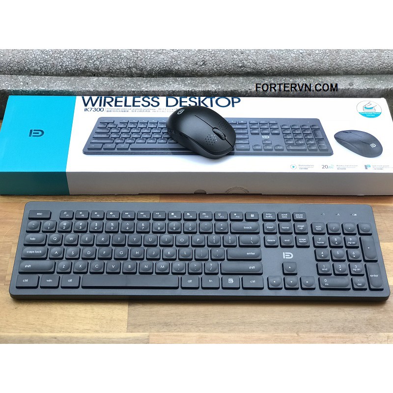 Bộ bàn phím chuột không dây FD IK7300