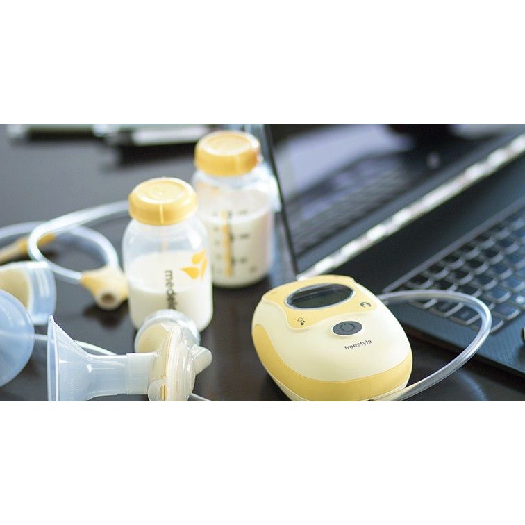Máy hút sữa Medela Freestyle - máy hút sữa điện đôi Medela nhỏ gọn tiện lợi có pin sạc tích hợp