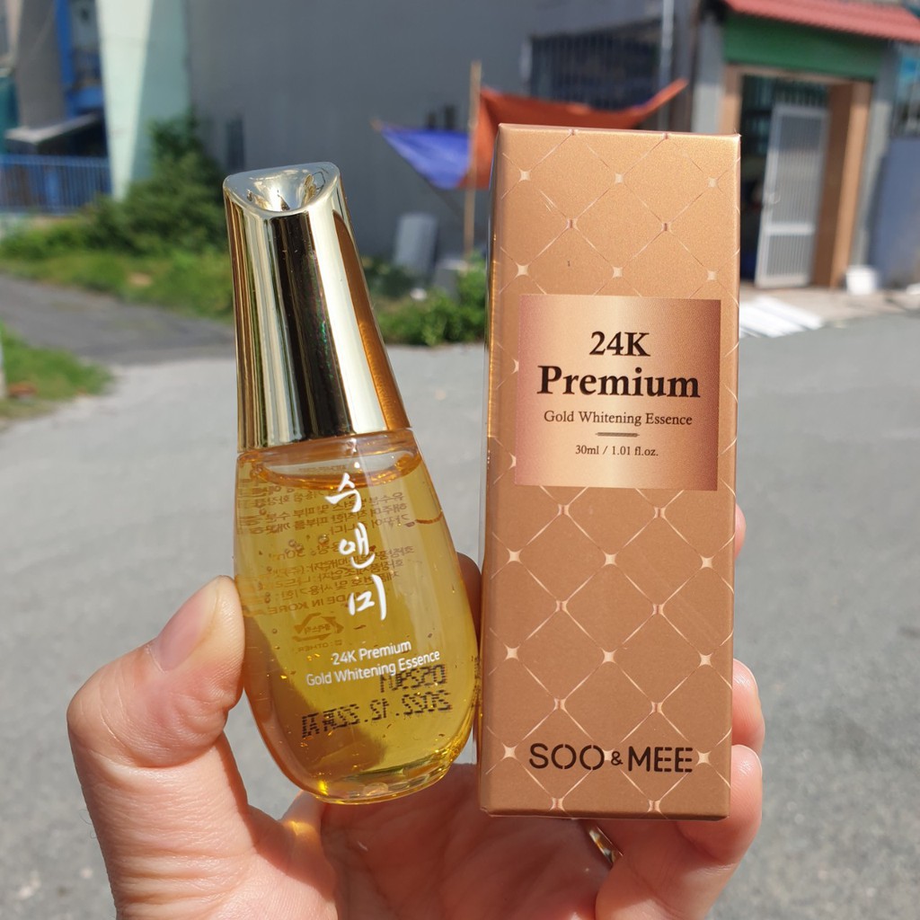 serum 24k premium gold whitening essence