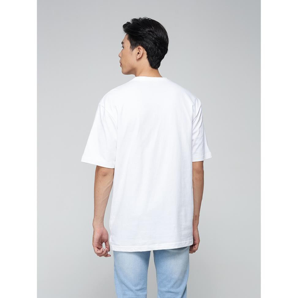 Áo thun trơn cotton, áo dáng rộng unisex (5)