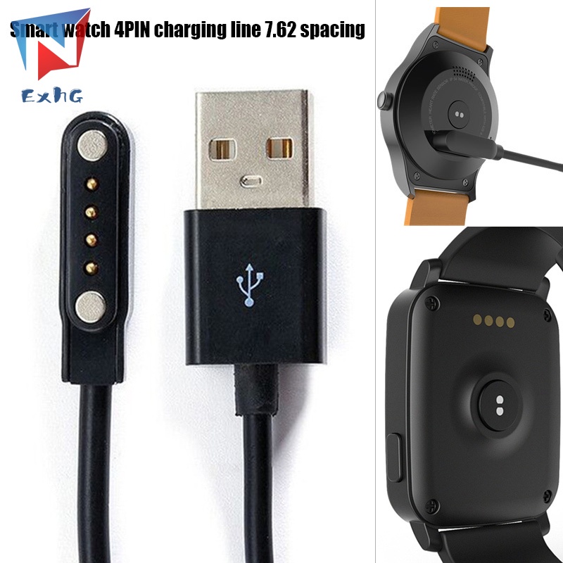 Cáp Sạc Nam Châm 4 Pin Cho Đồng Hồ Thông Minh