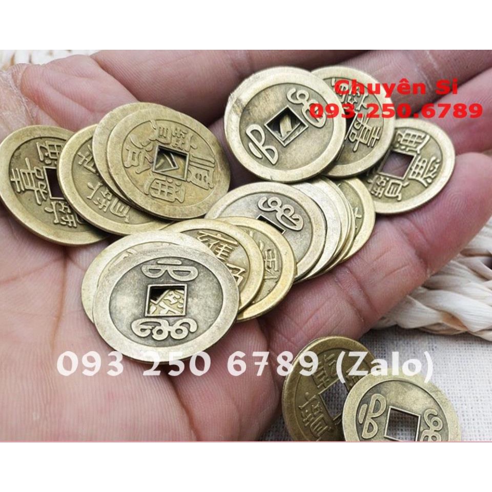 Đồng xu ngũ đế, đồng xu phong thuỷ bỏ bóp ví - Vật phẩm chiêu tài may mắn