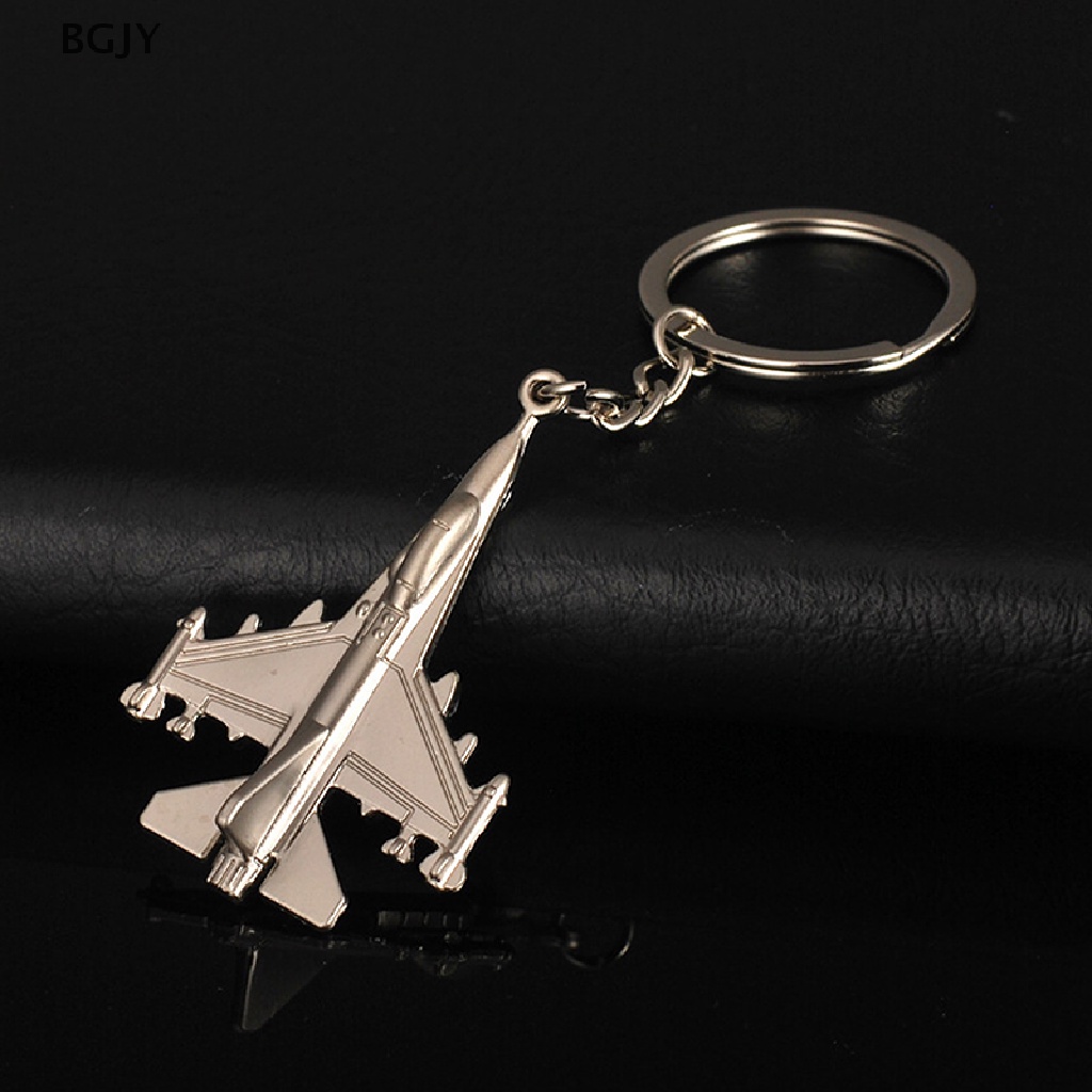 Móc Khóa Hình Máy Bay 3D Bằng Kim Loại Mới