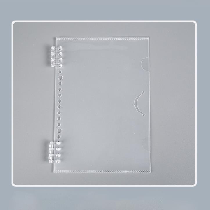Bìa sổ còng binder KOLANO bìa còng 20 lỗ A5 kiêm túi đựng trong suốt SN-001382