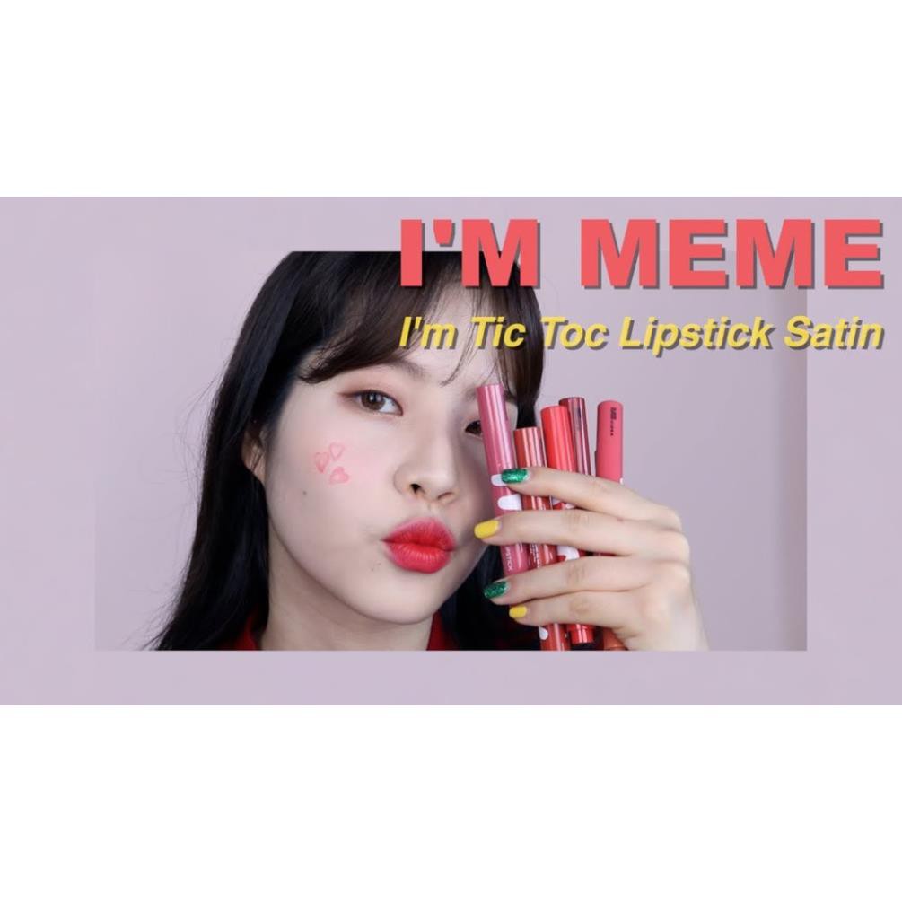 ( KIBO ) Son trái tim I'M MEME TIC TOC LIPSTICK SATIN